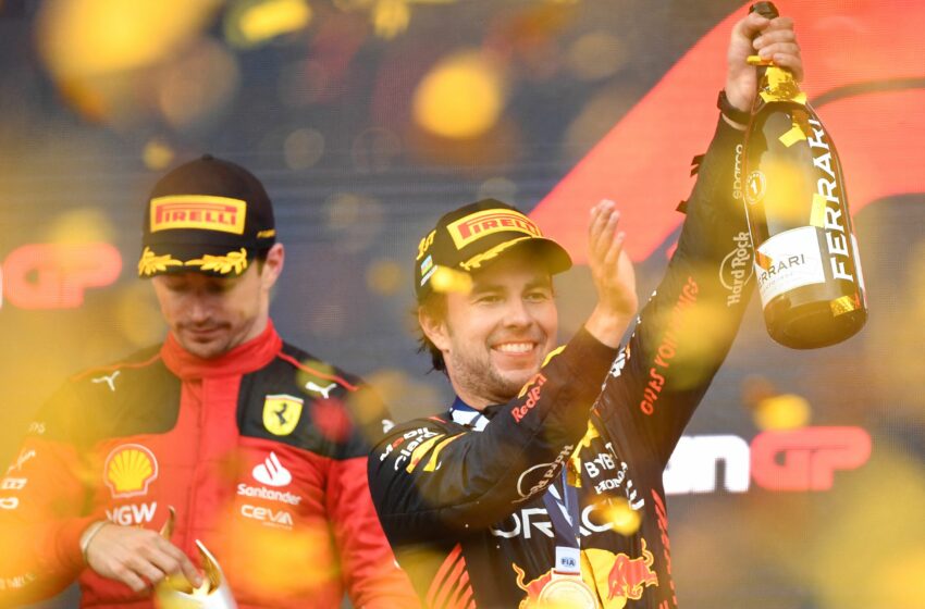  Sérgio Perez fatura o GP de Baku e supera Verstappen no final de semana