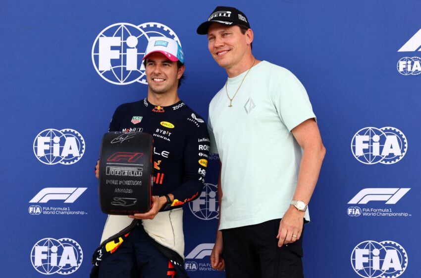  Pérez conquista a pole em Miami com batida de Leclerc