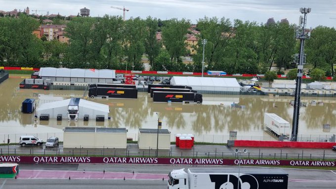  GP da Emilia Romagna é cancelada pela F1 devido as chuvas