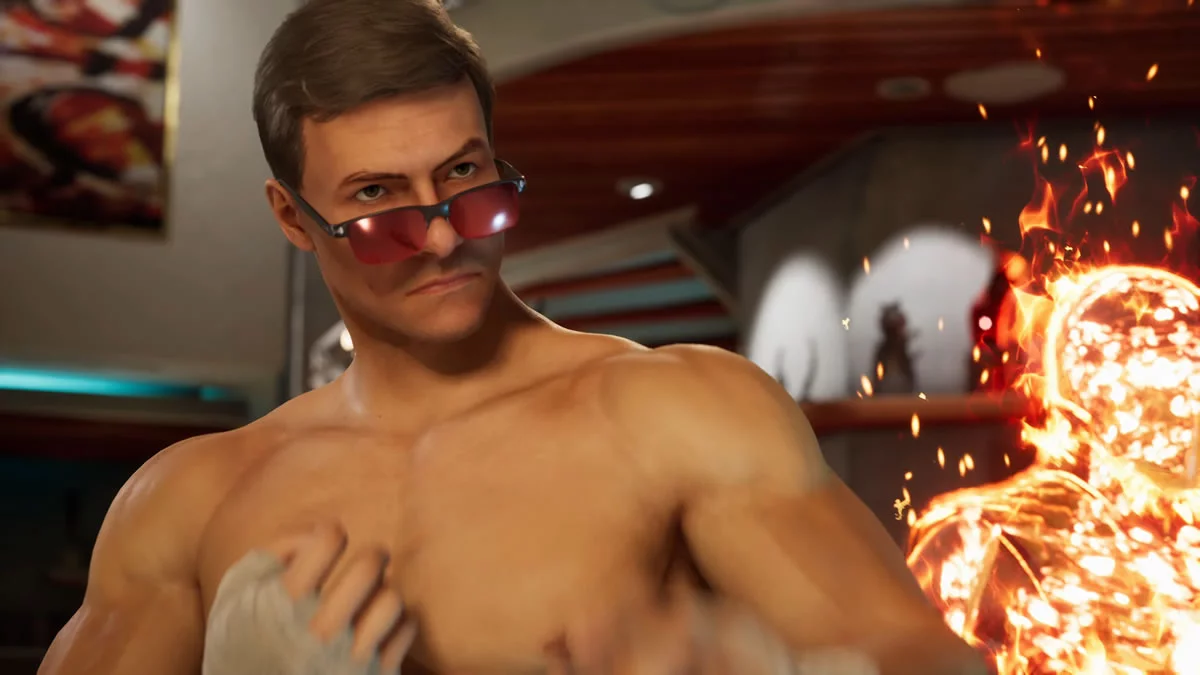 Novo trailer de Mortal Kombat 1 revela skin de Jean-Claude Van Damme para o personagem Johnny Cage