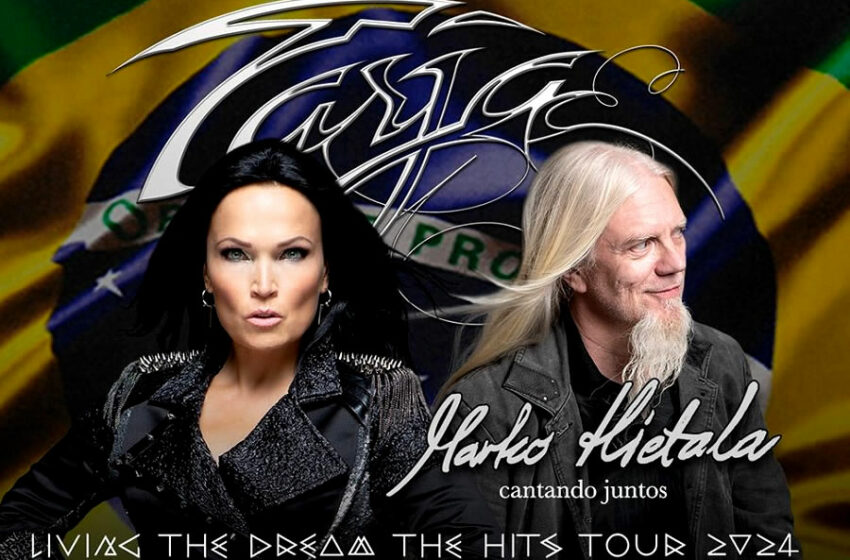  Tarja Turunen anuncia turnê completa no Brasil com participação especial de Marko Hietala