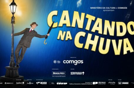Maior clássico de Hollywood, “Cantando na Chuva”, ganha nova produção no Teatro Sérgio Cardoso.