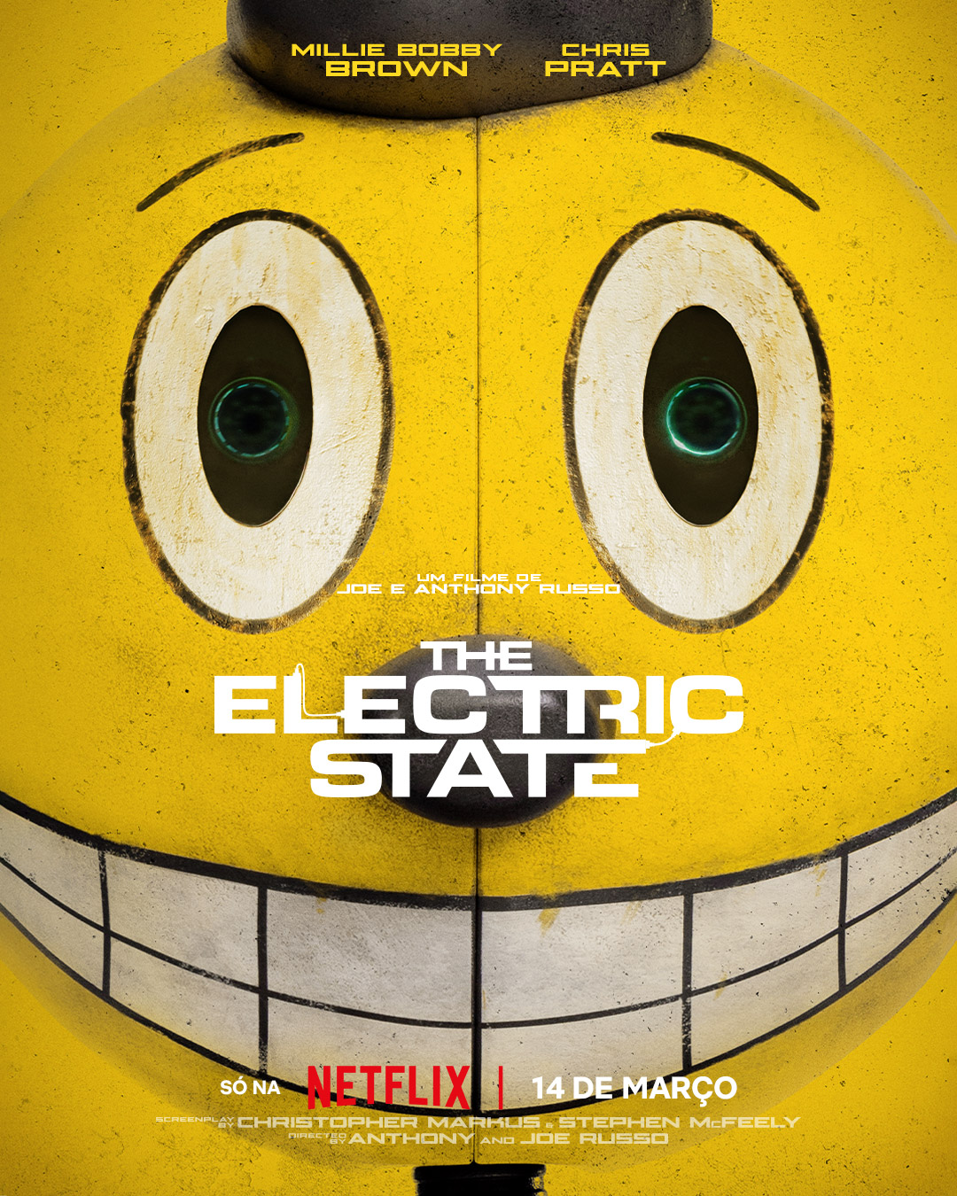 The Electric State, novo filme com Millie Bobby Browne Chris Pratt, ganha teaser