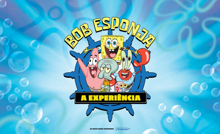 “Bob Esponja – A Experiência” chega ao MIS Experience para celebrar 25 anos do icônico Calça-Quadrada