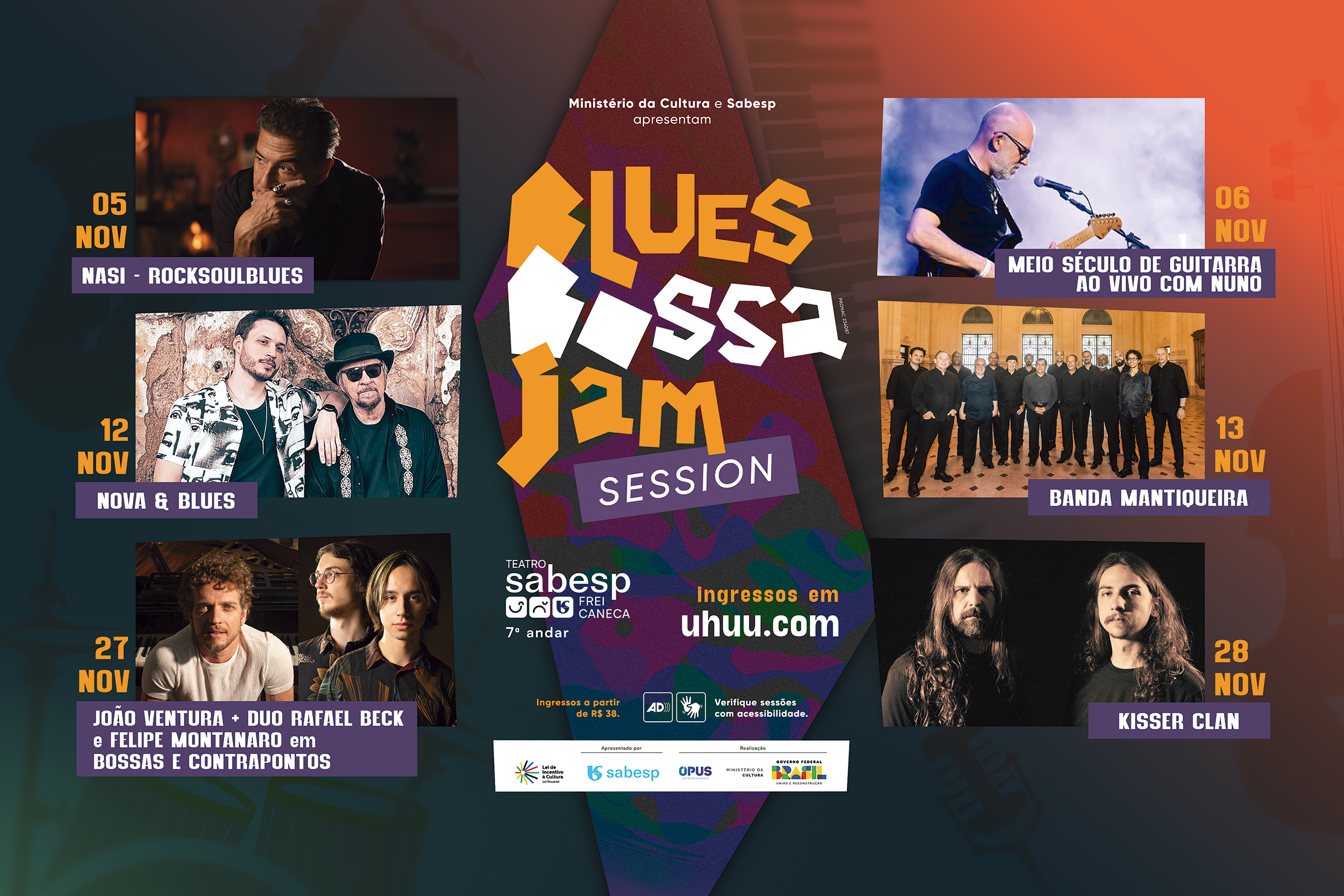 Festival reúne grandes nomes da Bossa Nova e do Blues em São Paulo