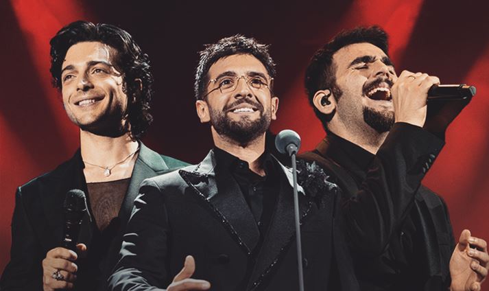 Il Volo Anuncia Turnê “Live in Concert 2025” na América do Sul com Passagem pelo Brasil