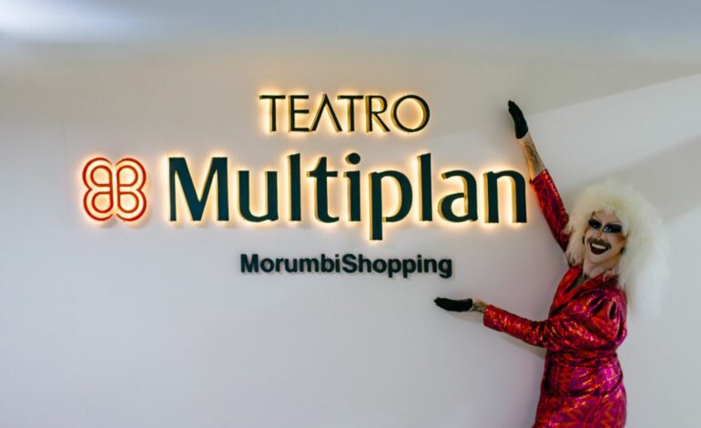 Drag queen Audácia comanda novo show de comédia no Teatro Multiplan a partir de 12 de maio