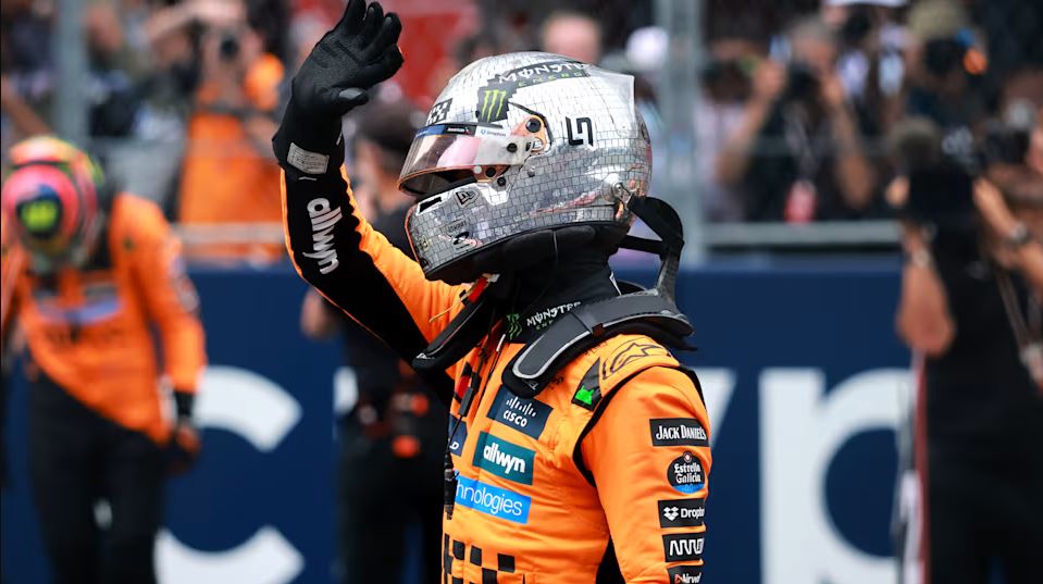Sprint da Fórmula 1 em Miami tem chuva, caos e vitória de Norris após estratégia certeira