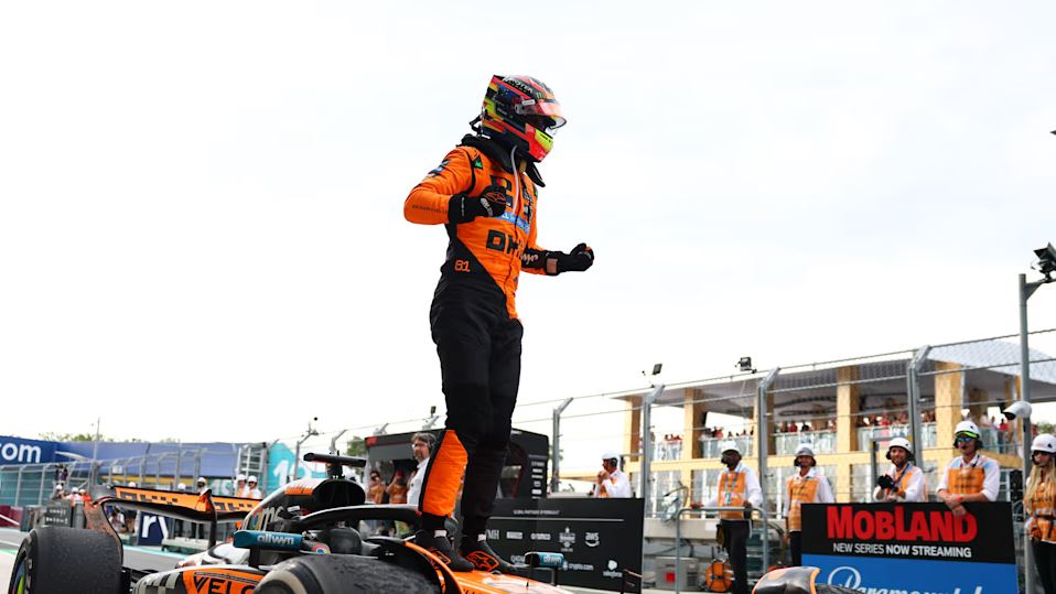 GP de Miami: McLaren supera Verstappen e domina com Piastri e Norris; Ferrari erra e vira coadjuvante