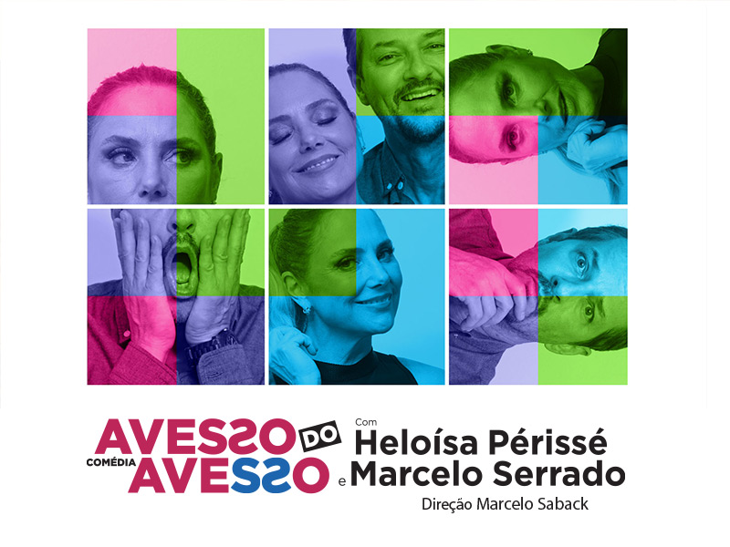 Marcelo Serrado e Heloísa Périssé trazem “Avesso do Avesso” a São Paulo em única apresentação