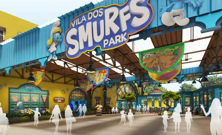 São Paulo terá primeiro parque dos Smurfs da América Latina a partir de setembro