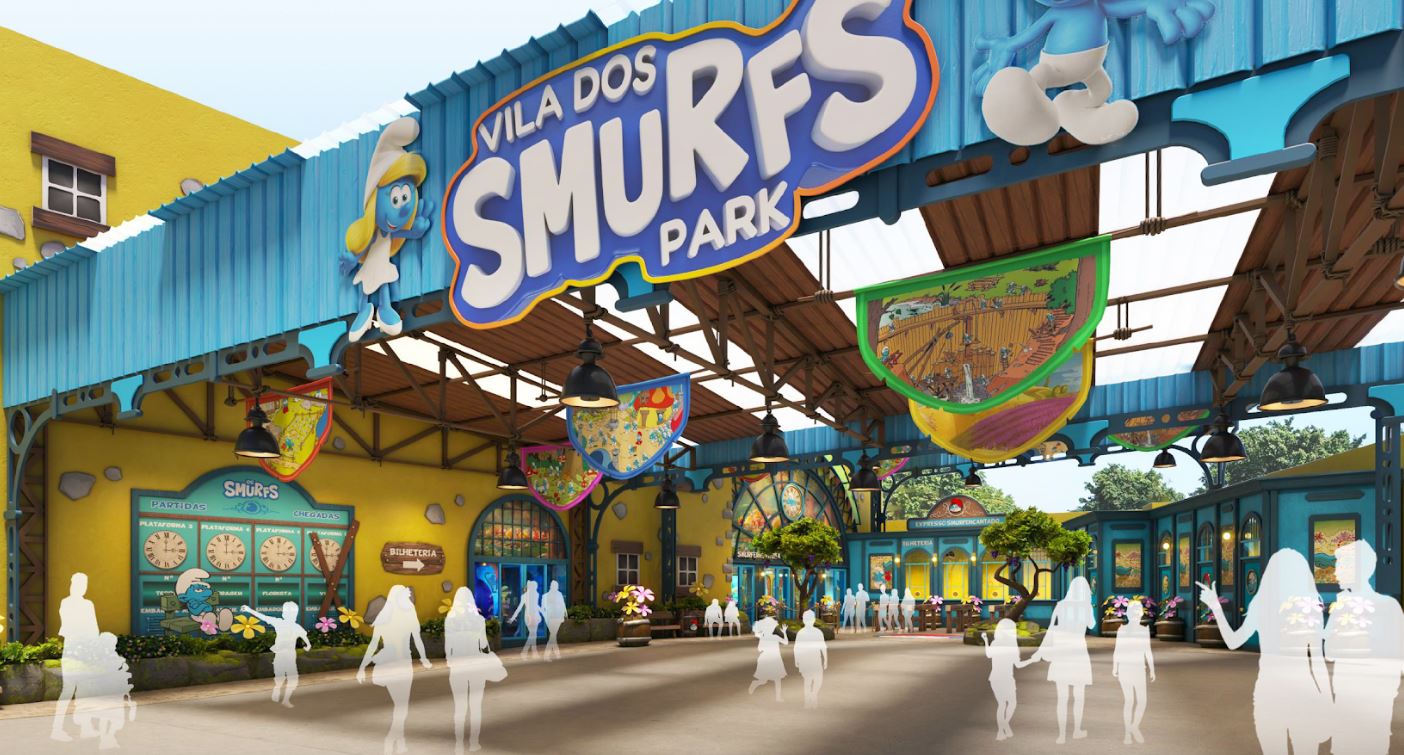 São Paulo terá primeiro parque dos Smurfs da América Latina a partir de setembro