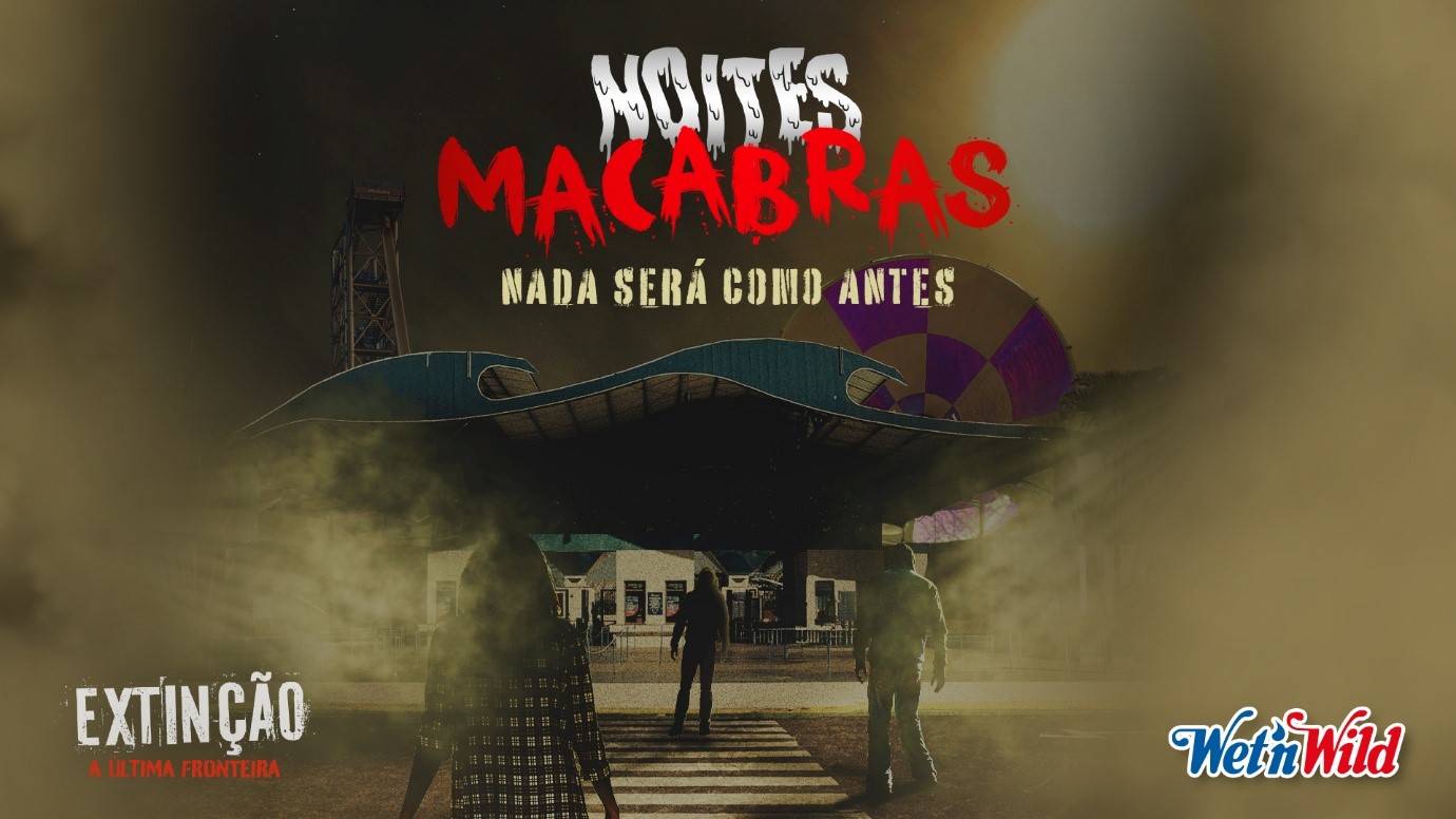 Terror e adrenalina: Wet’n Wild anuncia a 9ª edição das Noites Macabras com tema apocalíptico