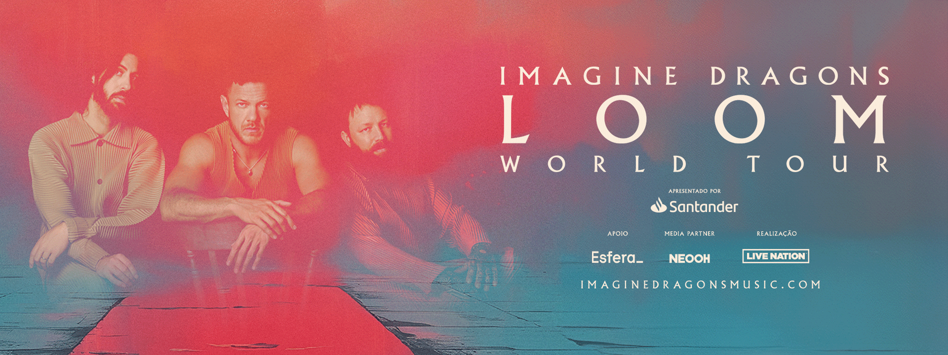 Imagine Dragons confirma quatro shows no Brasil em 2025 e anuncia data extra em São Paulo