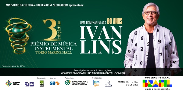 Ivan Lins apresenta show gratuito na Tokio Marine Hall
