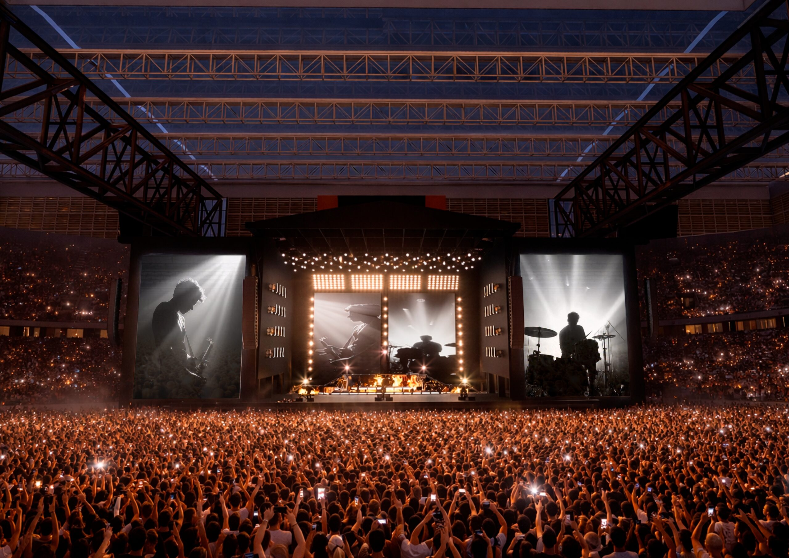 Arena da Baixada terá arquibancada retrátil inédita no Brasil para ampliar agenda de shows e eventos
