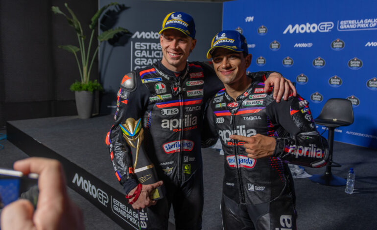 Histórico em Goiânia: Bezzecchi lidera dobradinha da Aprilia e MotoGP marca retorno épico ao Brasil