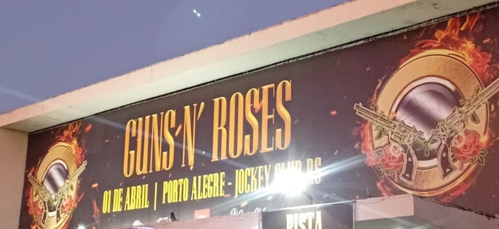 Show – Guns N’ Roses no Jockey Club – Porto Alegre