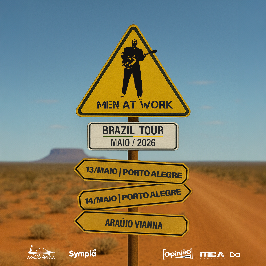 Men at Work faz dois shows em Porto Alegre em maio