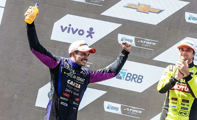 Fim de semana agitado em Interlagos: Léo Reis conquista primeira vitória e Guilherme Salas domina corrida principal da Stock Pro Series