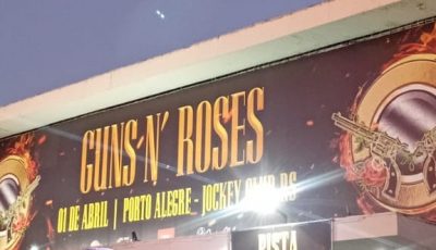 Show – Guns N’ Roses no Jockey Club – Porto Alegre