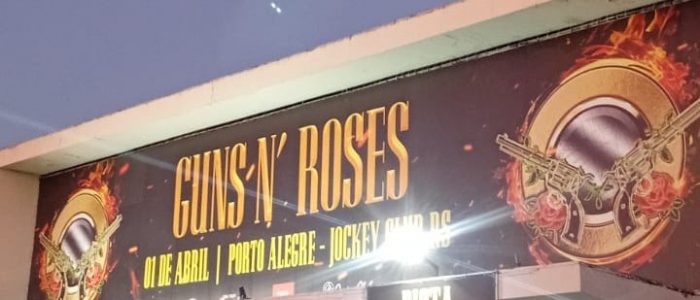 Show – Guns N’ Roses no Jockey Club – Porto Alegre